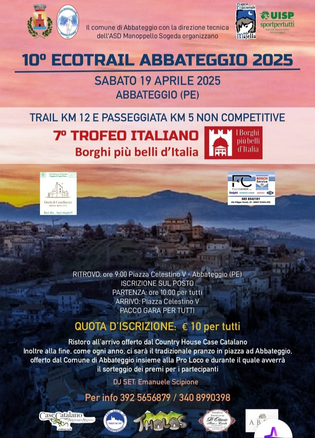 10a edizione Ecotrail valle Giumentina 2025
