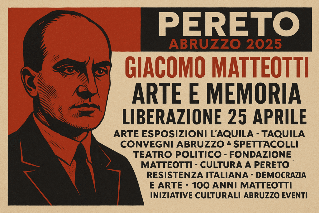 Matteotti a Pereto: l’arte come memoria civile 2 Matteotti a Pereto