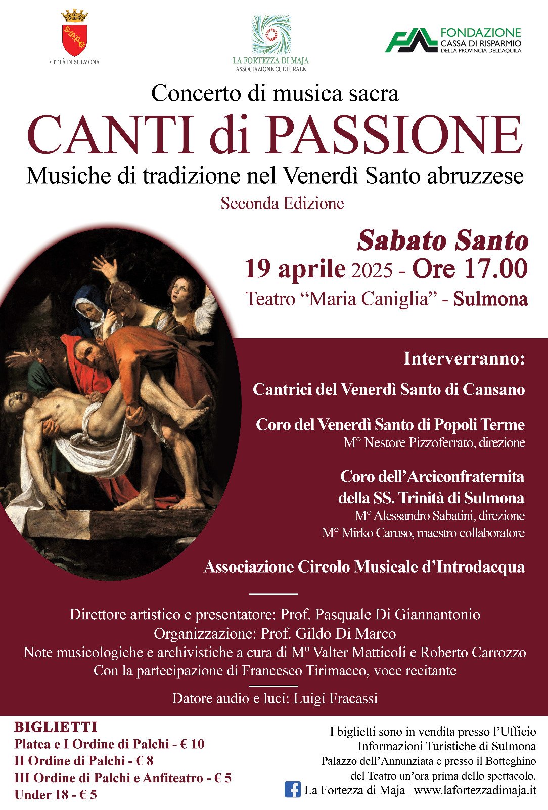 Canti di Passione 2025