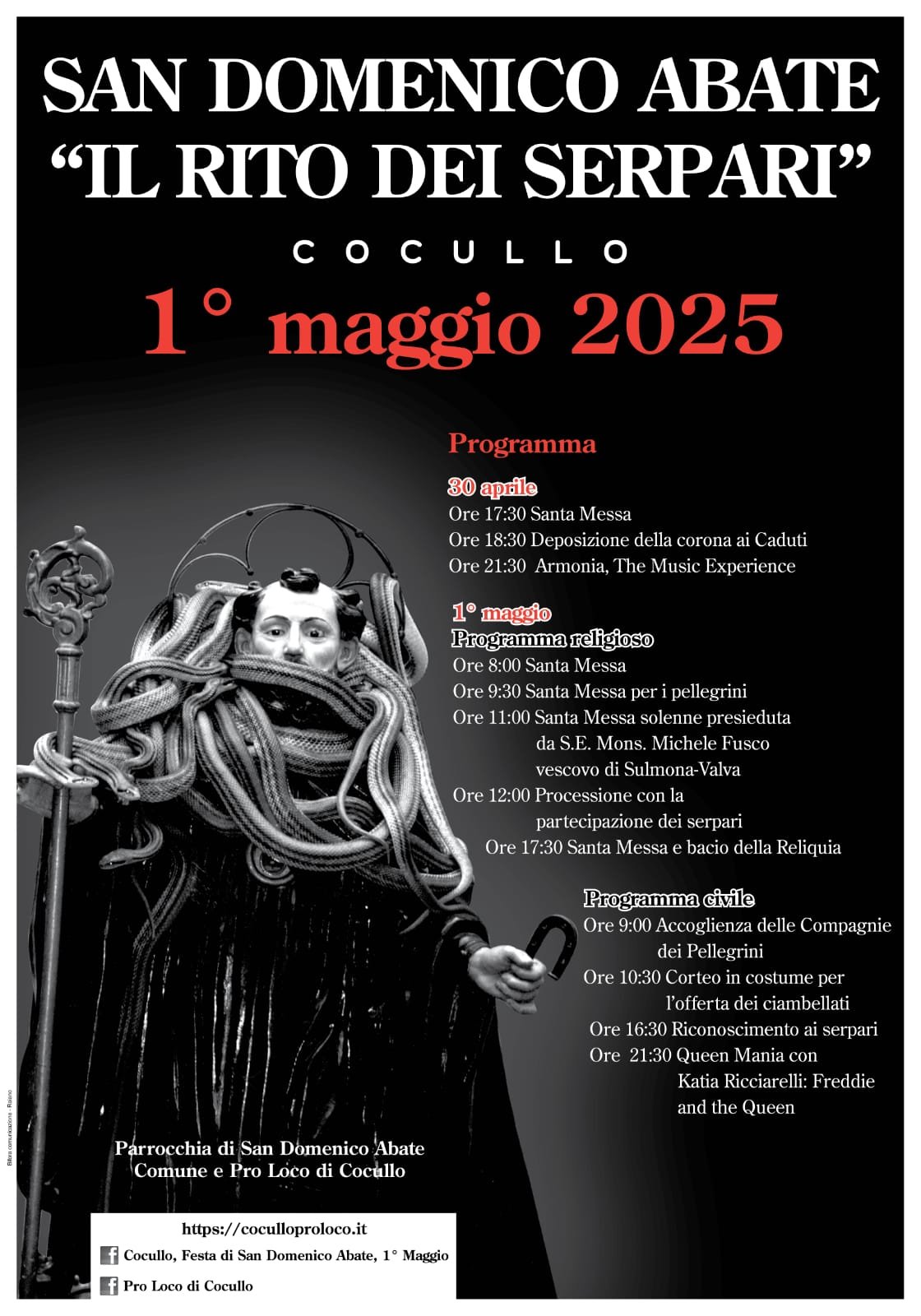 Festa di San Domenico abate 1 Maggio 2025