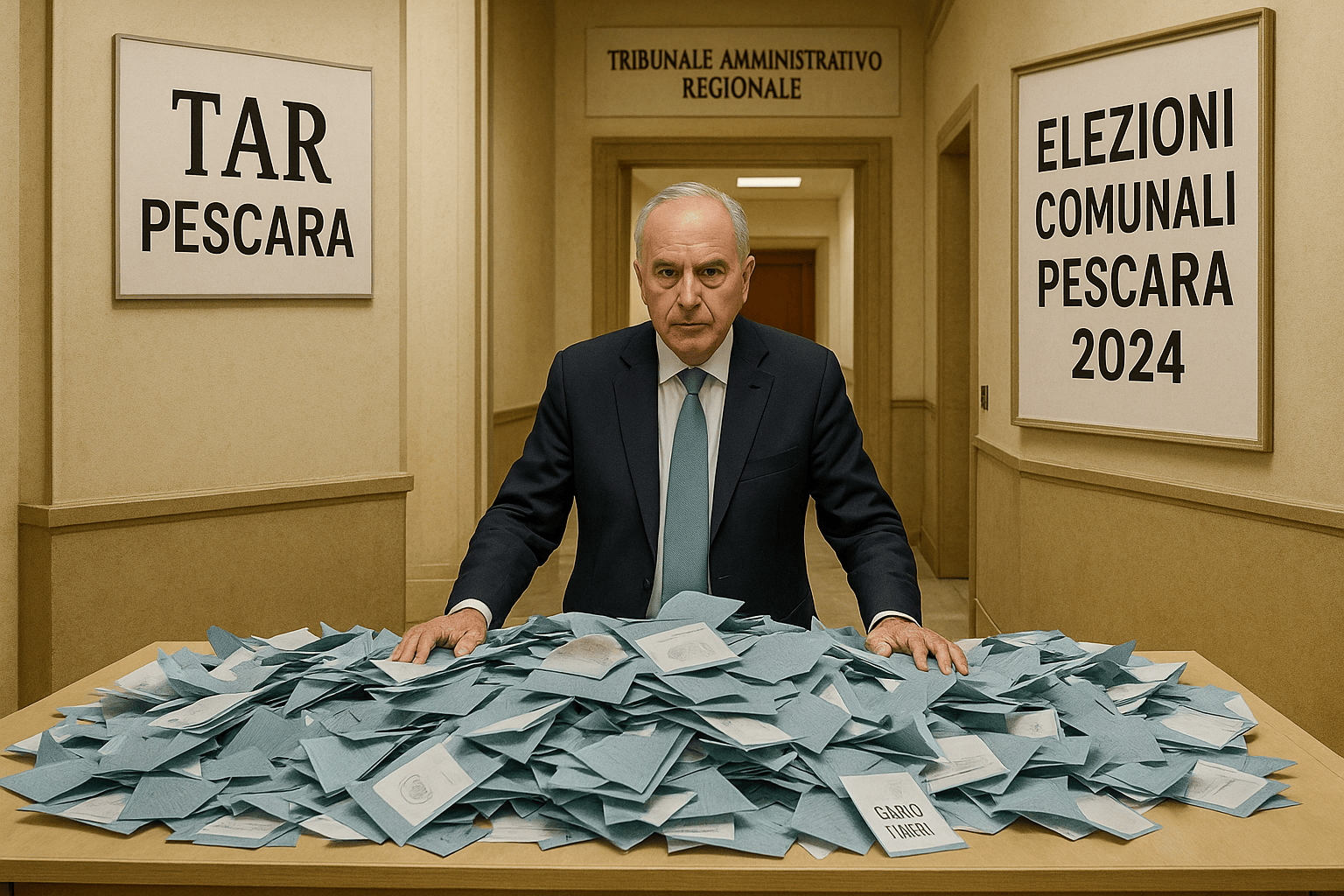 Caos schede elettorali Pescara: TAR la terza via che potrebbe riscrivere le elezioni 1 caos schede elettorali