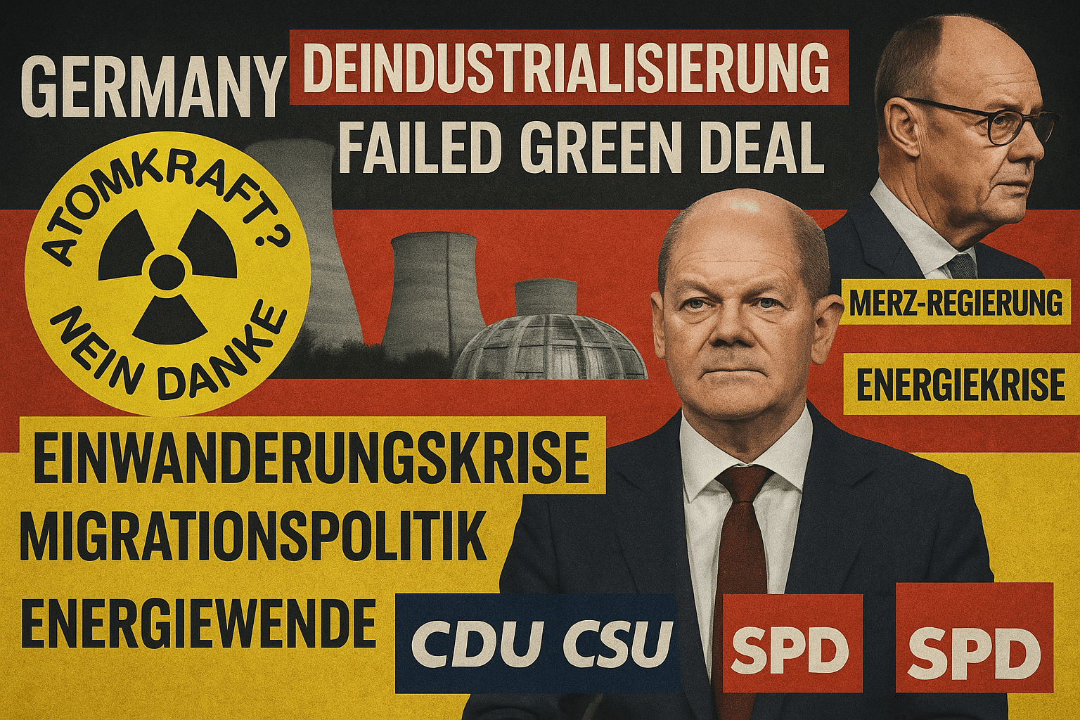 Germania cambia rotta: energia nucleare e stretta migratoria 1 germania cambia rotta