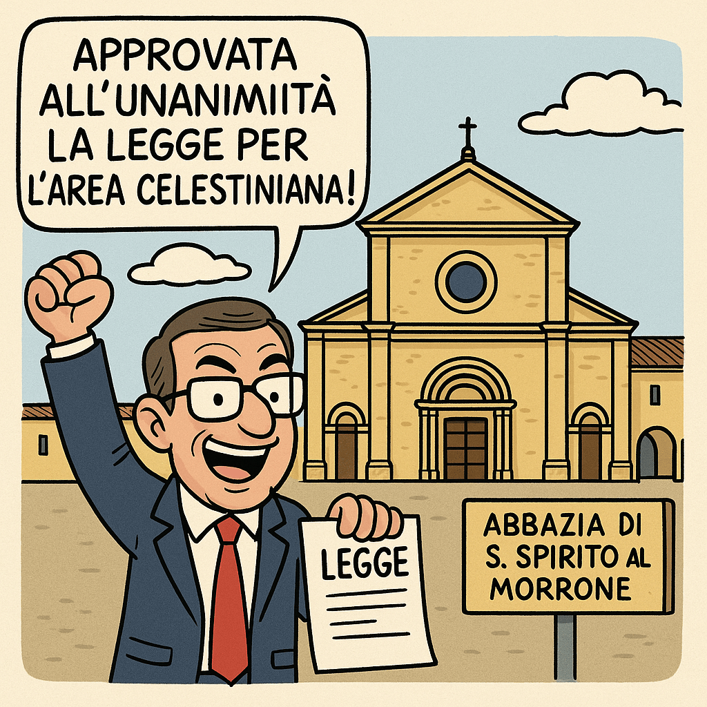 Legge per l’Area Celestiniana all'unanimità in consiglio regionale 2 area celestiniana