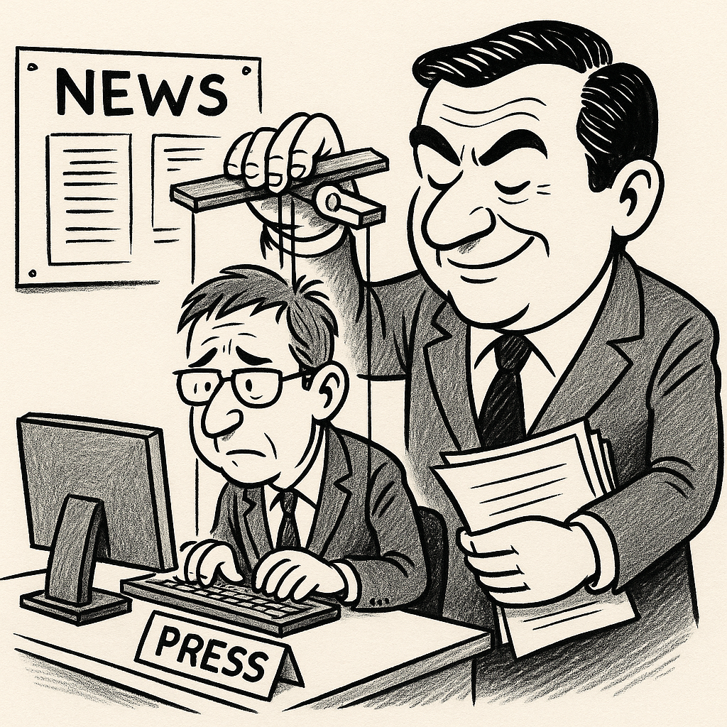Uffici stampa pubblici: sampre più strumento di propaganda 3 uffici stampa pubblici