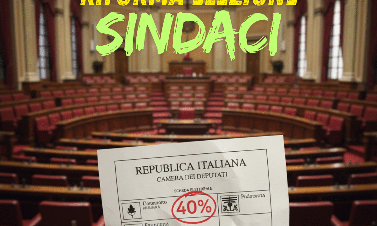 👉 Riforma elezione sindaci: il piano strategico del centrodestra